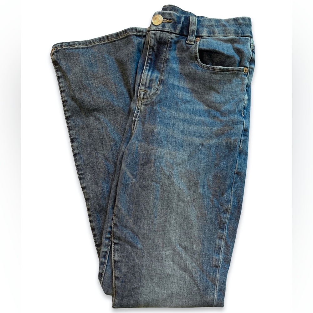 AE Curvy Skinny Kick Jeans 8 Short